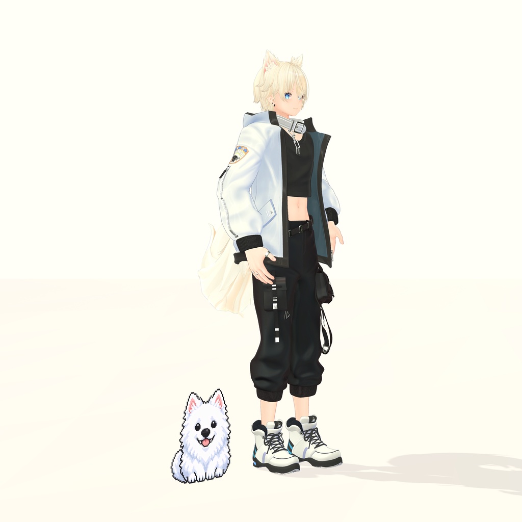 【無料】此方君 2Dおともアクセサリー|彼方君専用【VRChat】