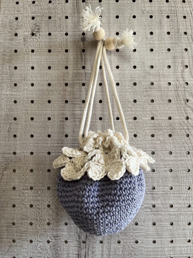 ブルーベリーの巾着