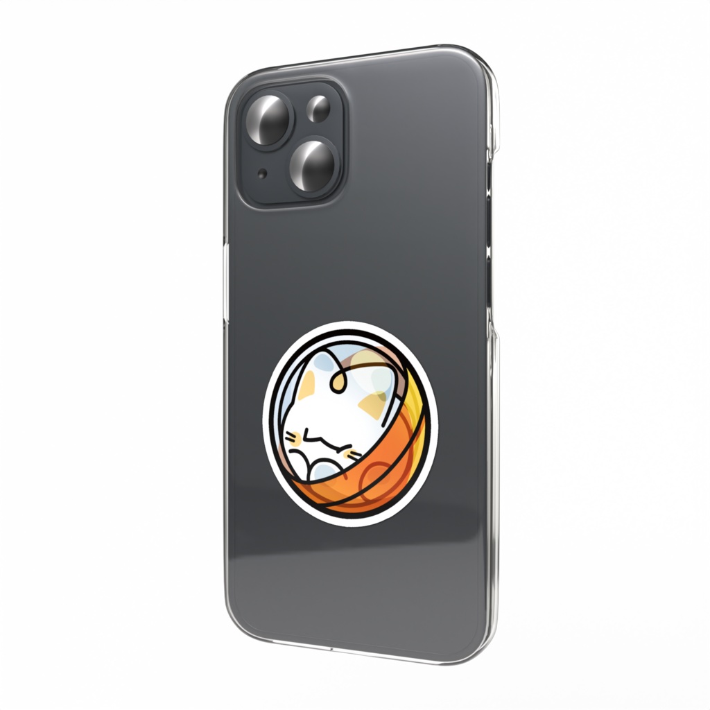 スマホステッカー【ねこに】