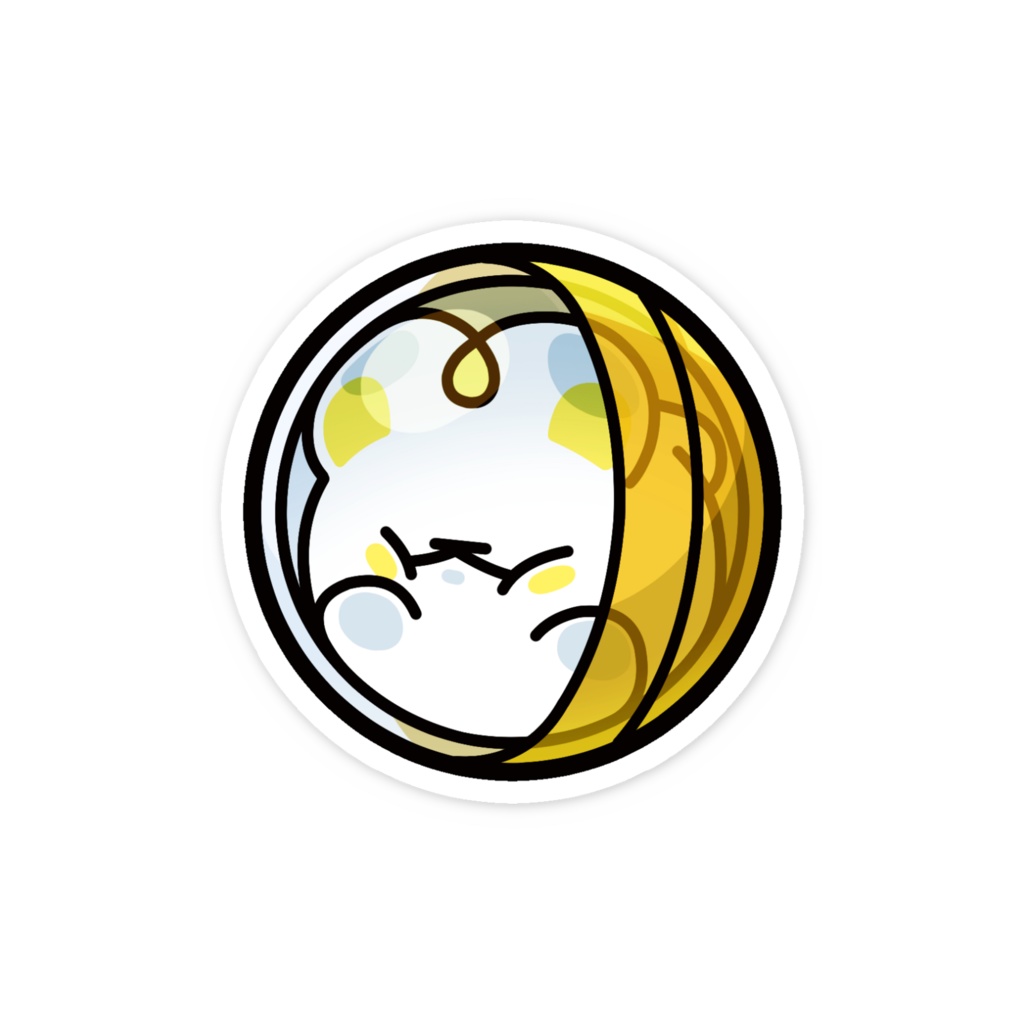 スマホステッカー【くまな】