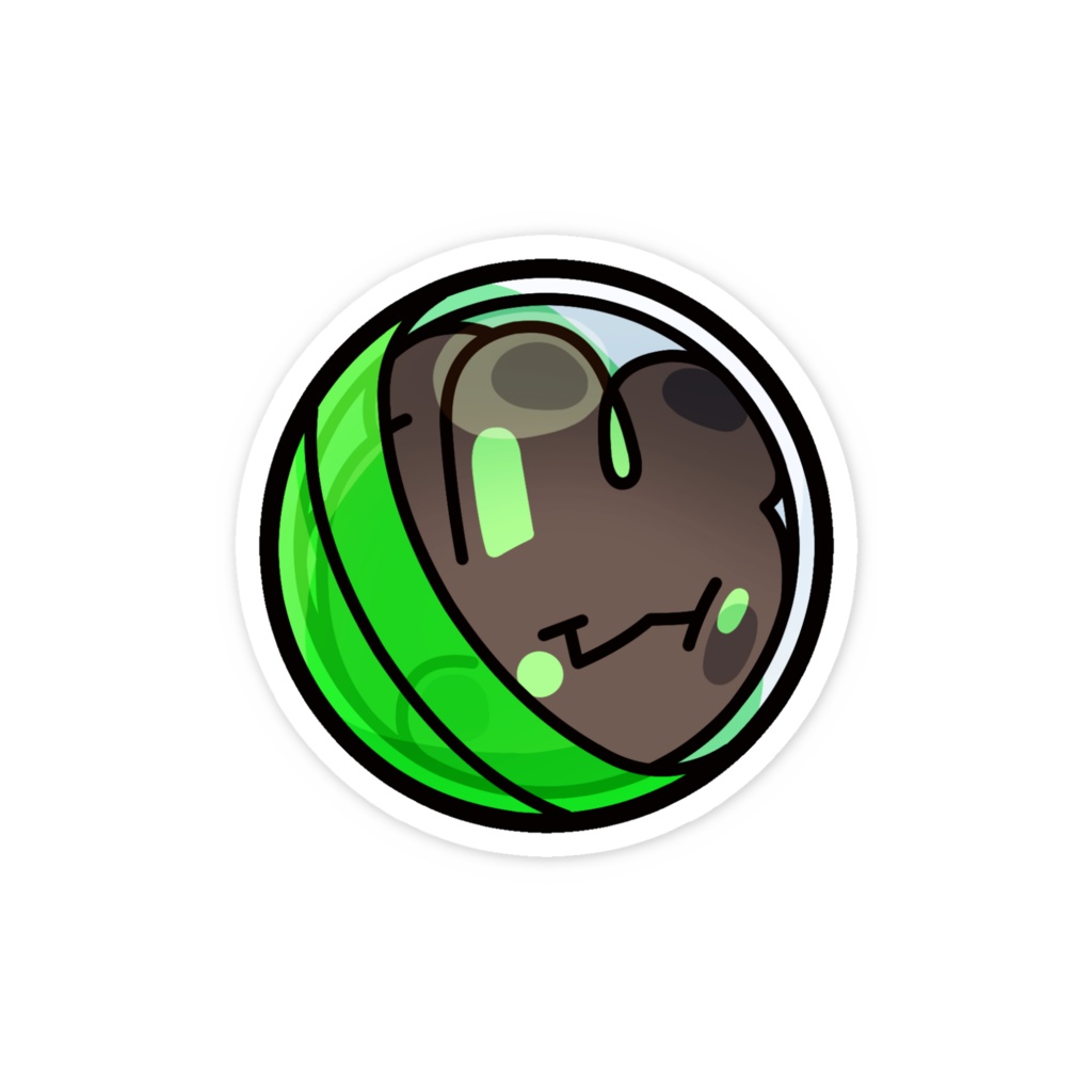 スマホステッカー【うさだ】