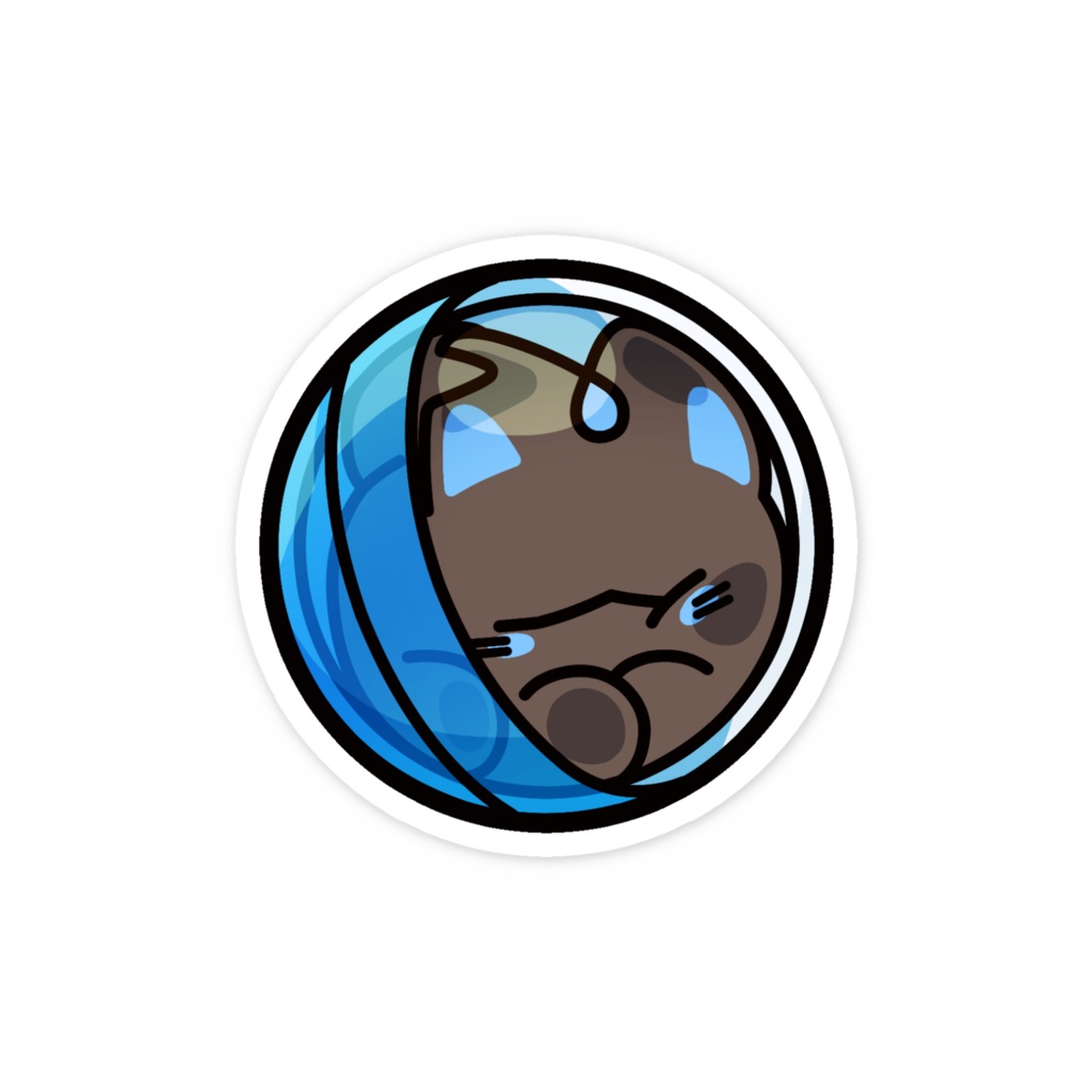 スマホステッカー【ねこさ】