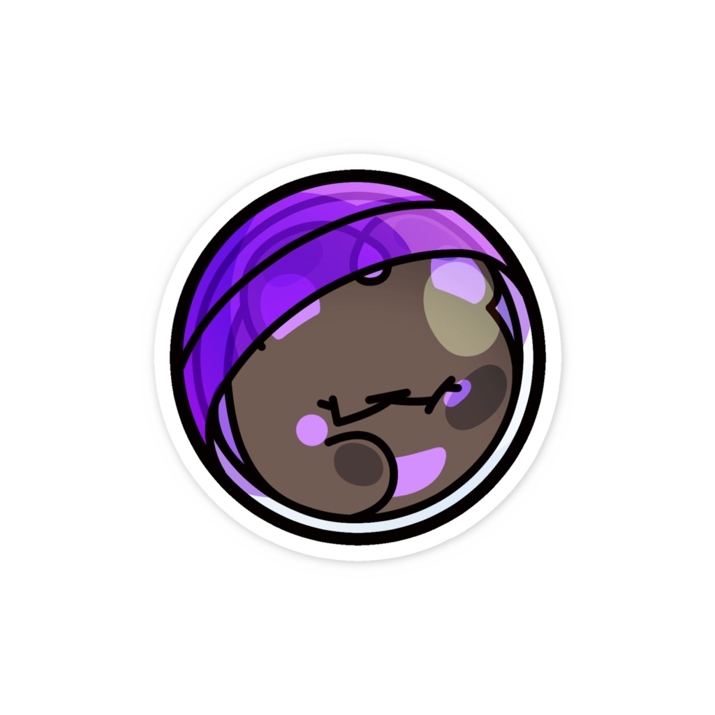 スマホステッカー【くまよ】