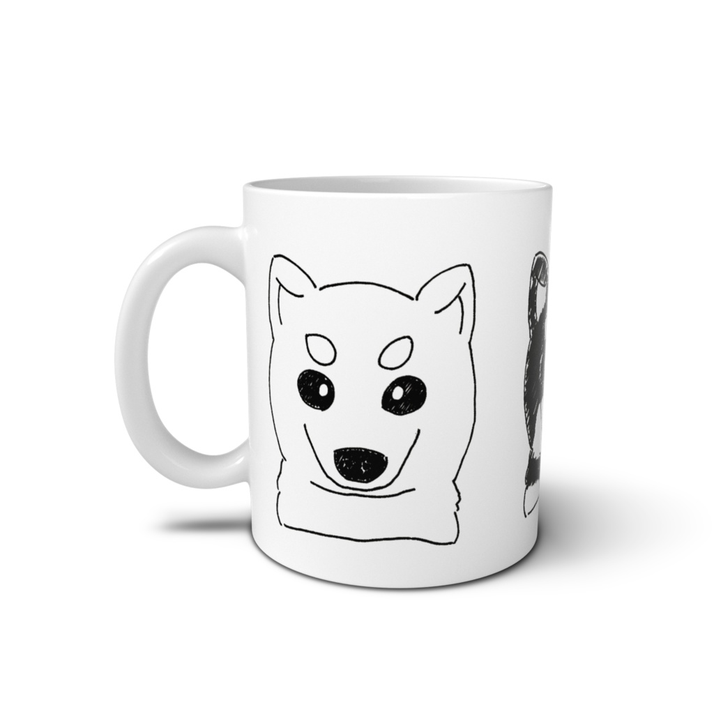 あゆしば3匹 - マグカップ