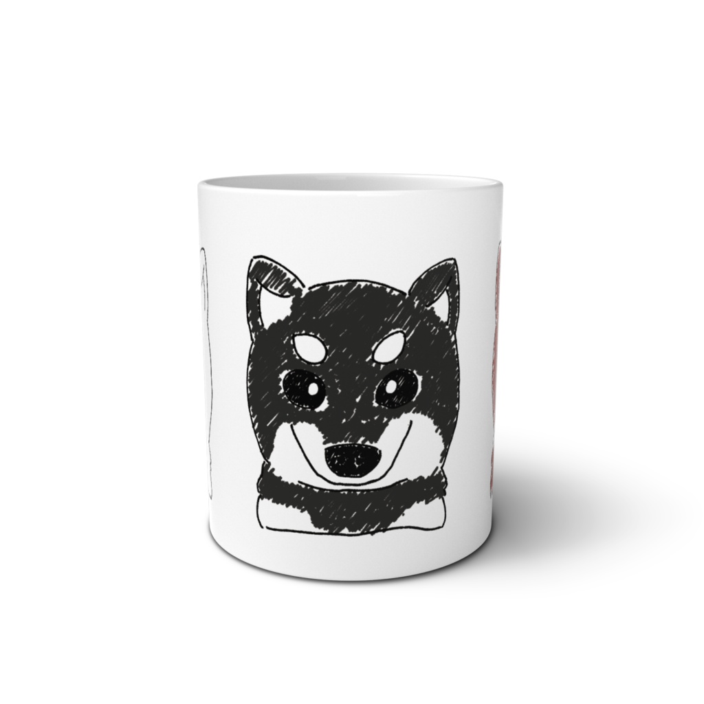 あゆしば3匹 - マグカップ