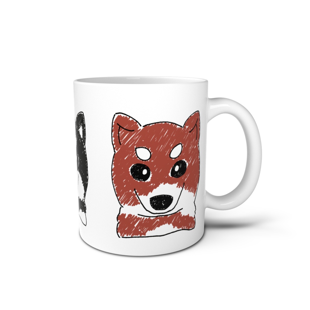 あゆしば3匹 - マグカップ