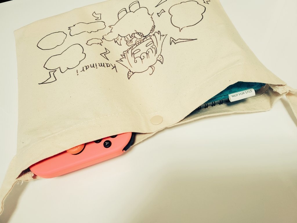 ライちゃんのサコッシュ【⚡kaminari⚡シリーズ】