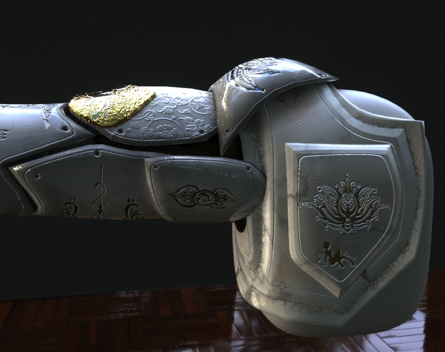 Robot arm inspired by "Battle angel Alita"