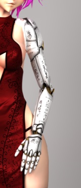 Robot arm inspired by "Battle angel Alita"