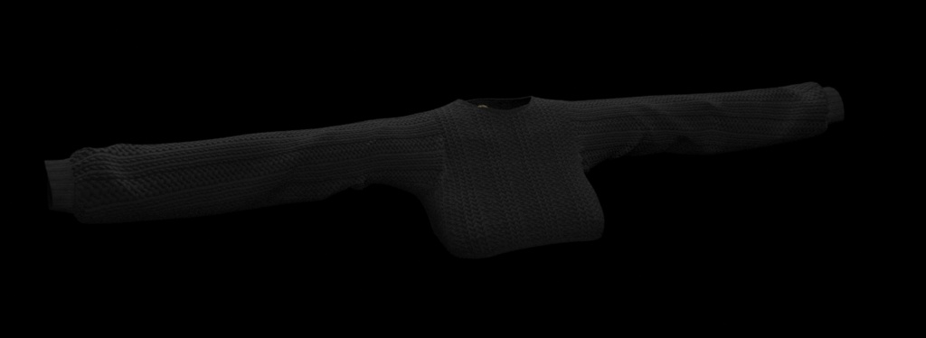 Fluffy Sweater Crop top ふわふわセータークロップトップ