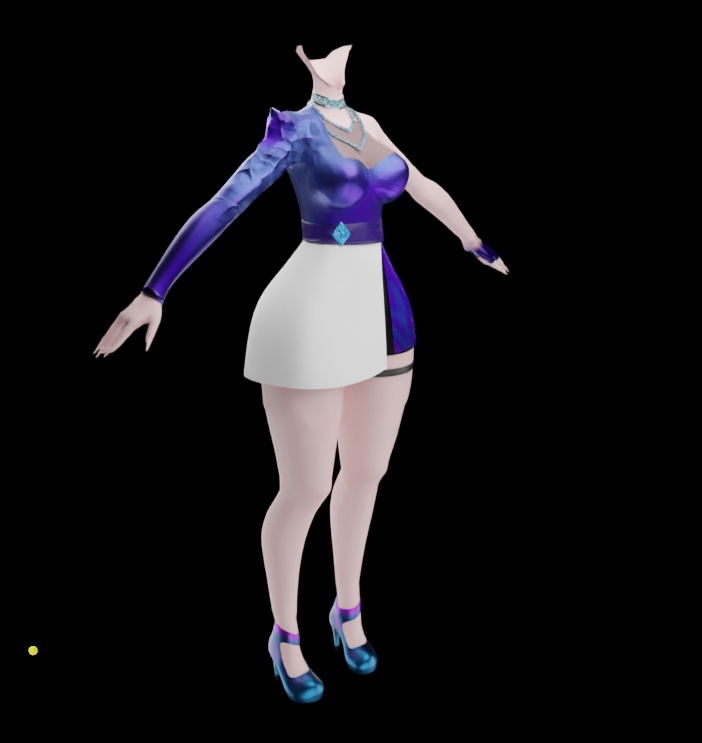 Ahri inspired outfit