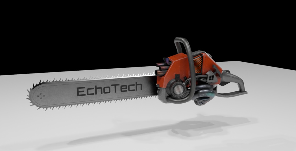 Turbo Powered Chainsaw