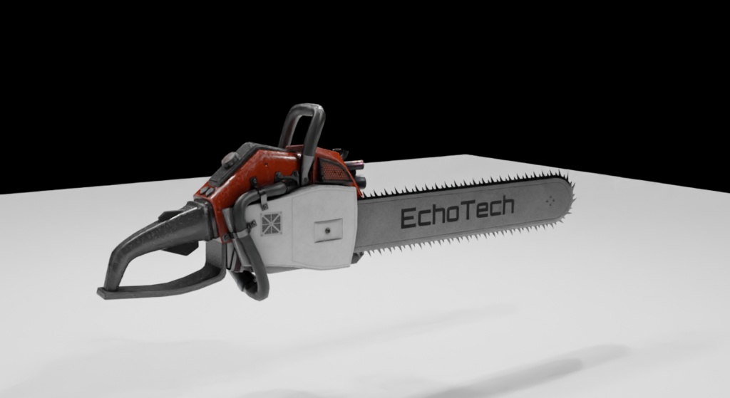 Turbo Powered Chainsaw