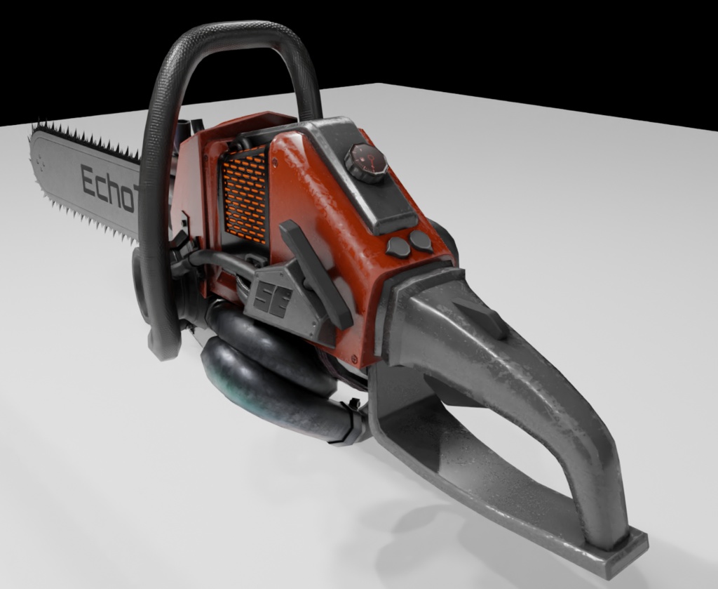 Turbo Powered Chainsaw