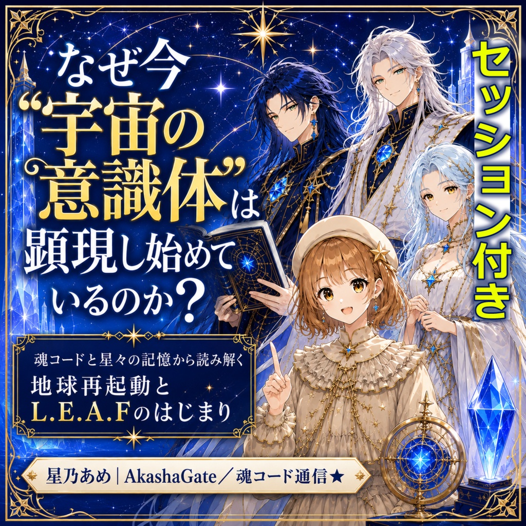 【PDF本+魂コードリーディング付き】なぜ今“宇宙の意識体”は顕現し始めているのか?