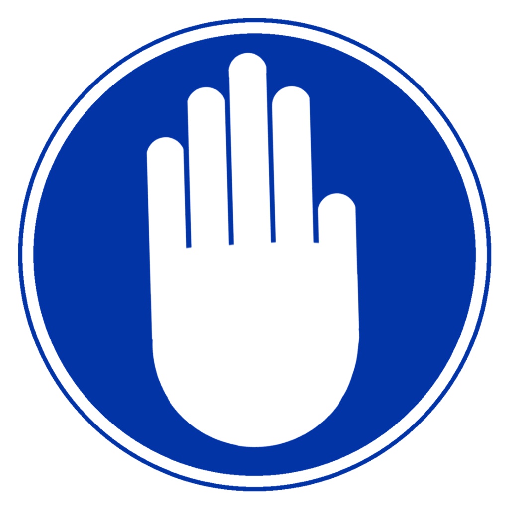 クラクションが苦手なことを示すマークステッカー