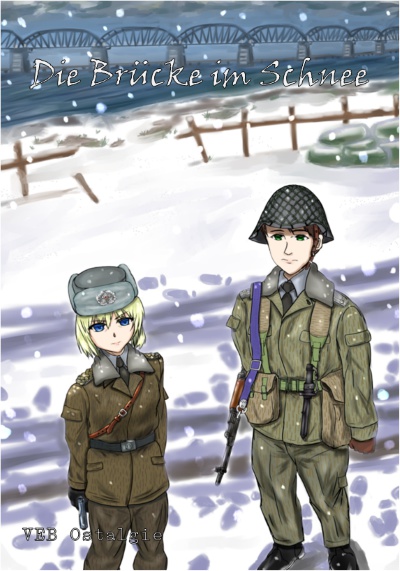 Die Brücke im Schnee