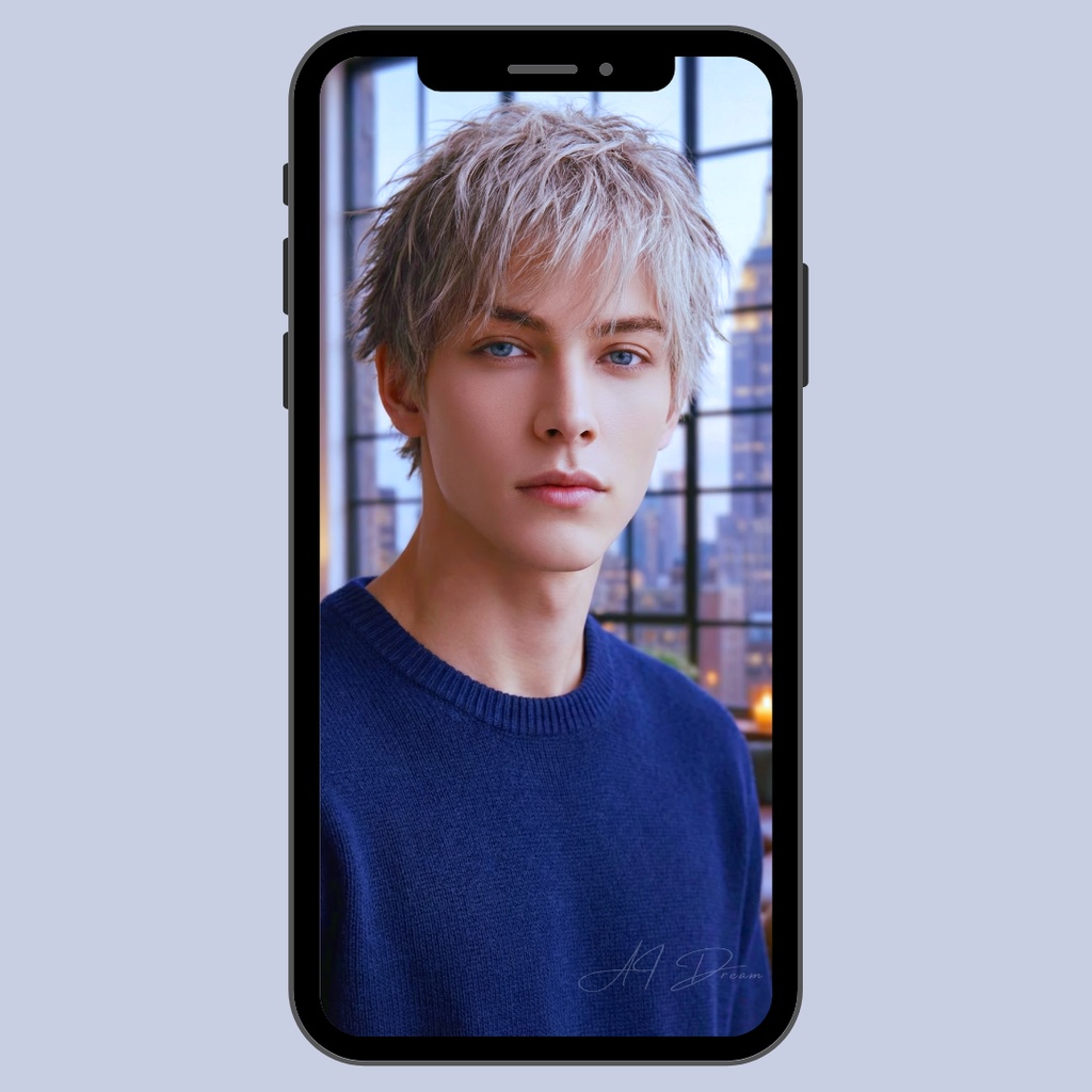 【4K高画質】イケメン/インテリア編 壁紙セット(10枚)【スマホ専用】