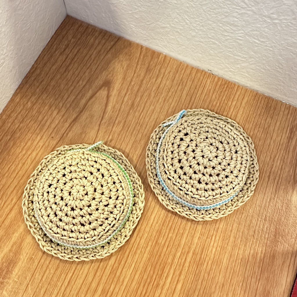 カンカン帽 ナチュラル