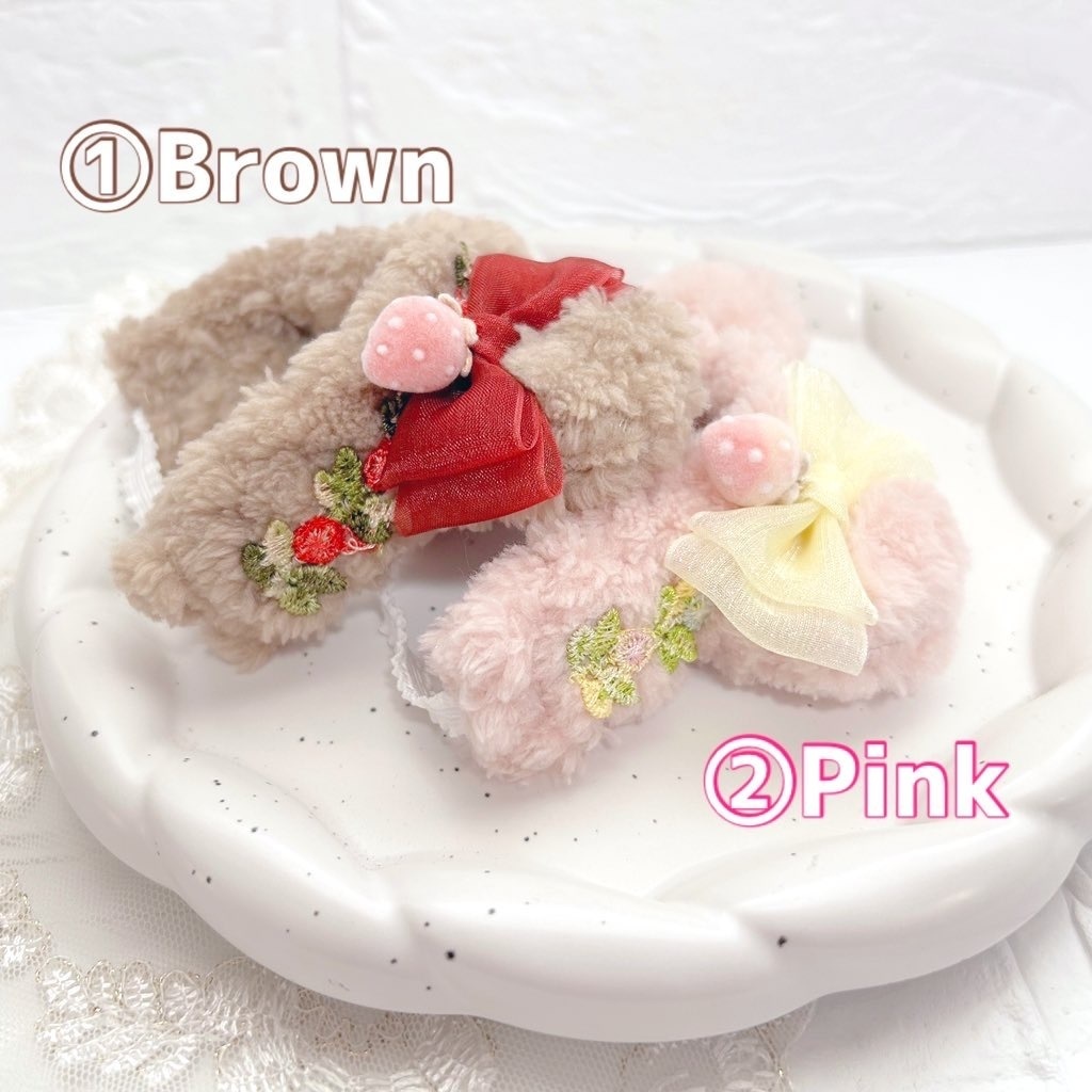 【SET】KUMA ear headband × KUMA hoodie