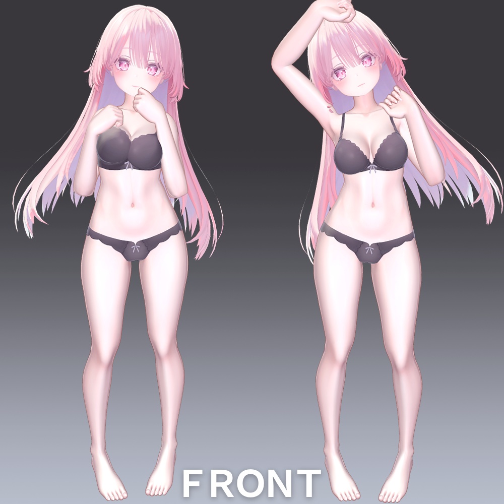 ✨セール中✨汎用 リアルな白肌 lilToonプリセット マテリアル設定