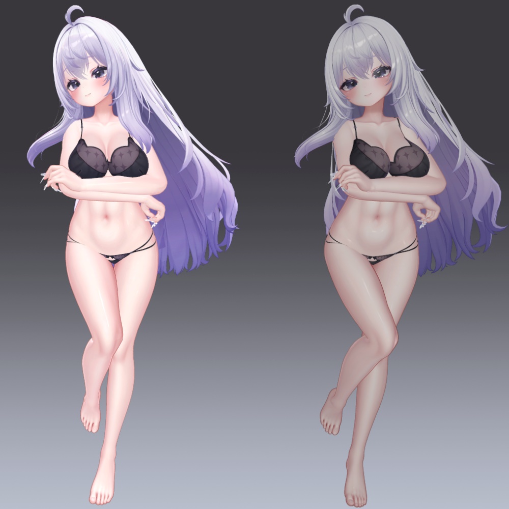 ✨セール中✨汎用 リアルな白肌 lilToonプリセット マテリアル設定