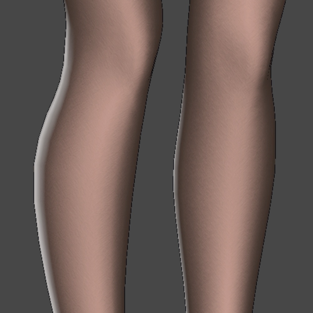 ✨セール中✨しなの タイツ用マテリアル5種+タイツの質感ノーマルマップ