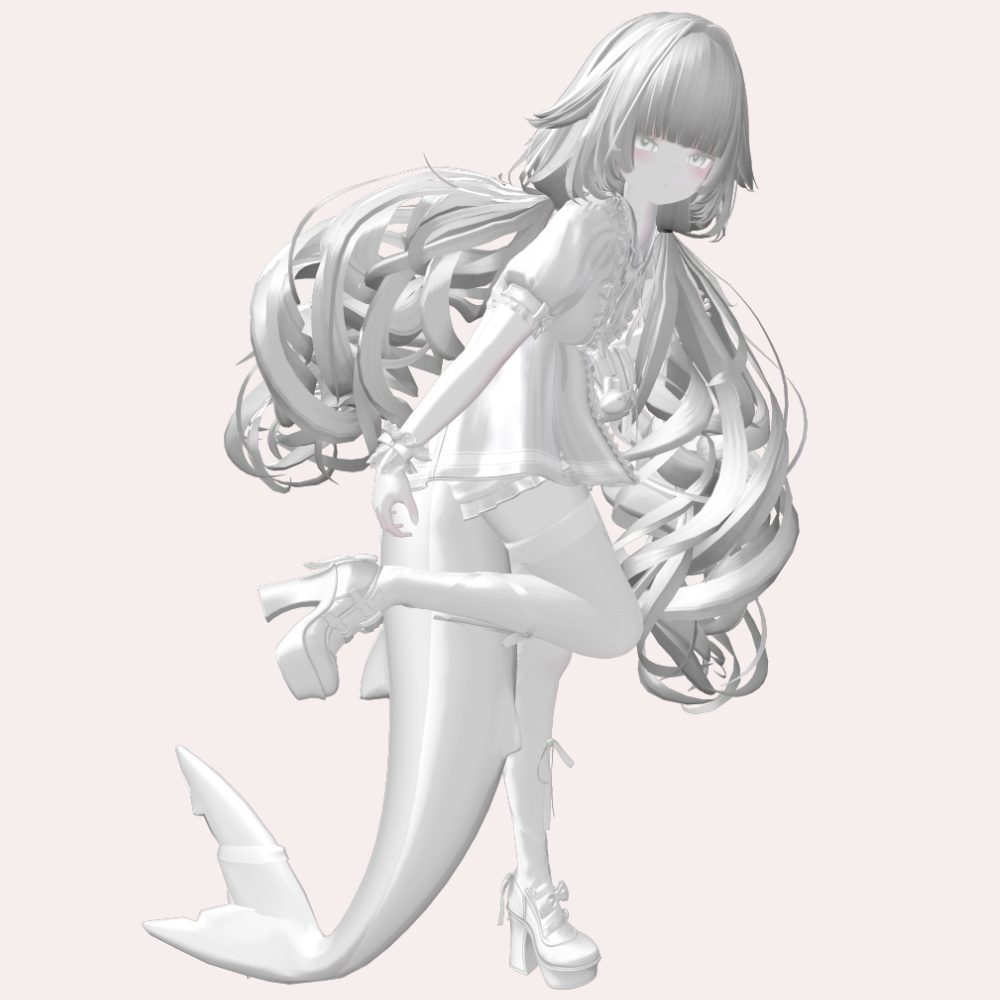 汎用 白リム改変用lilToonプリセット マテリアル設定