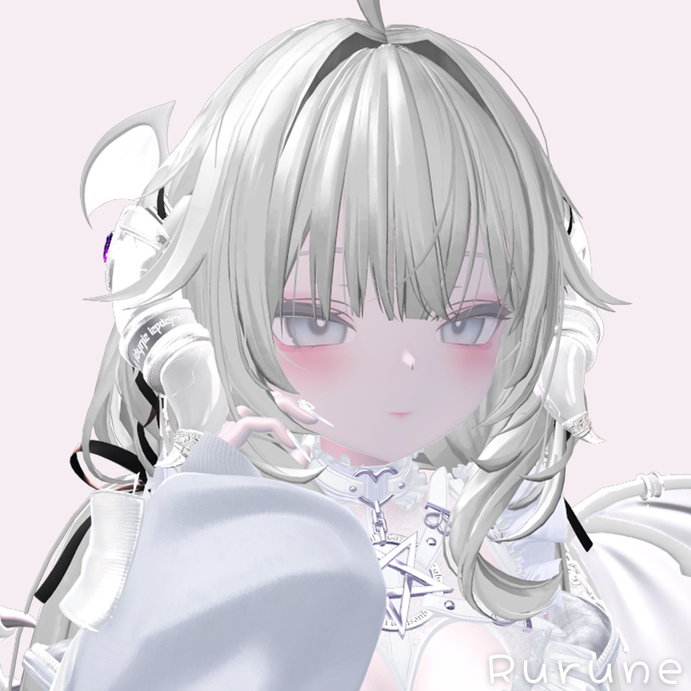 【無料】11アバター対応 鼻のハイライト