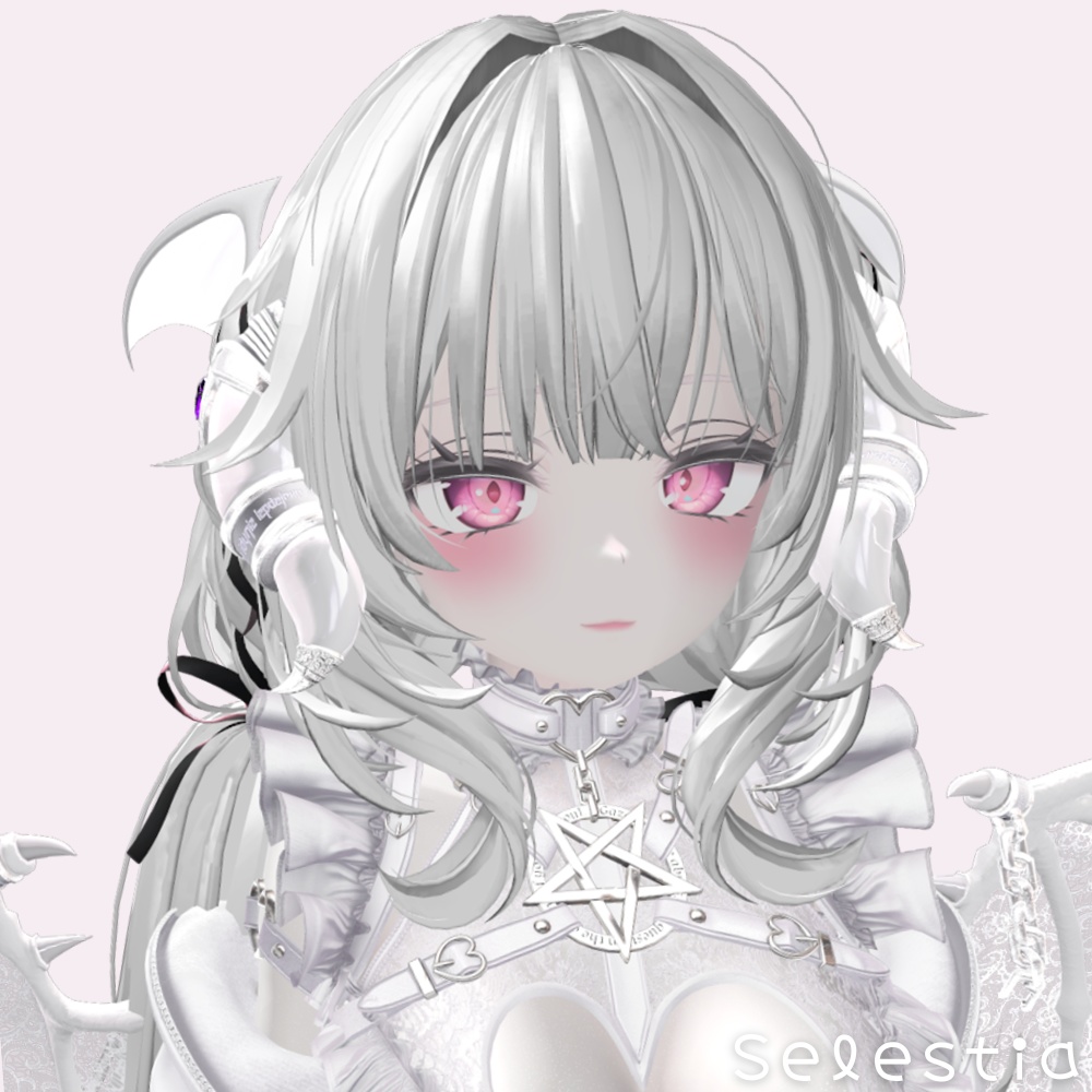 【無料】11アバター対応 鼻のハイライト