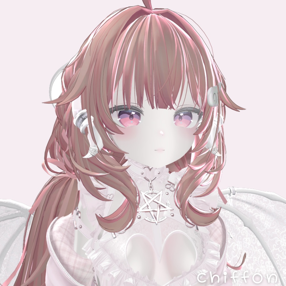 【無料】11アバター対応 鼻のハイライト