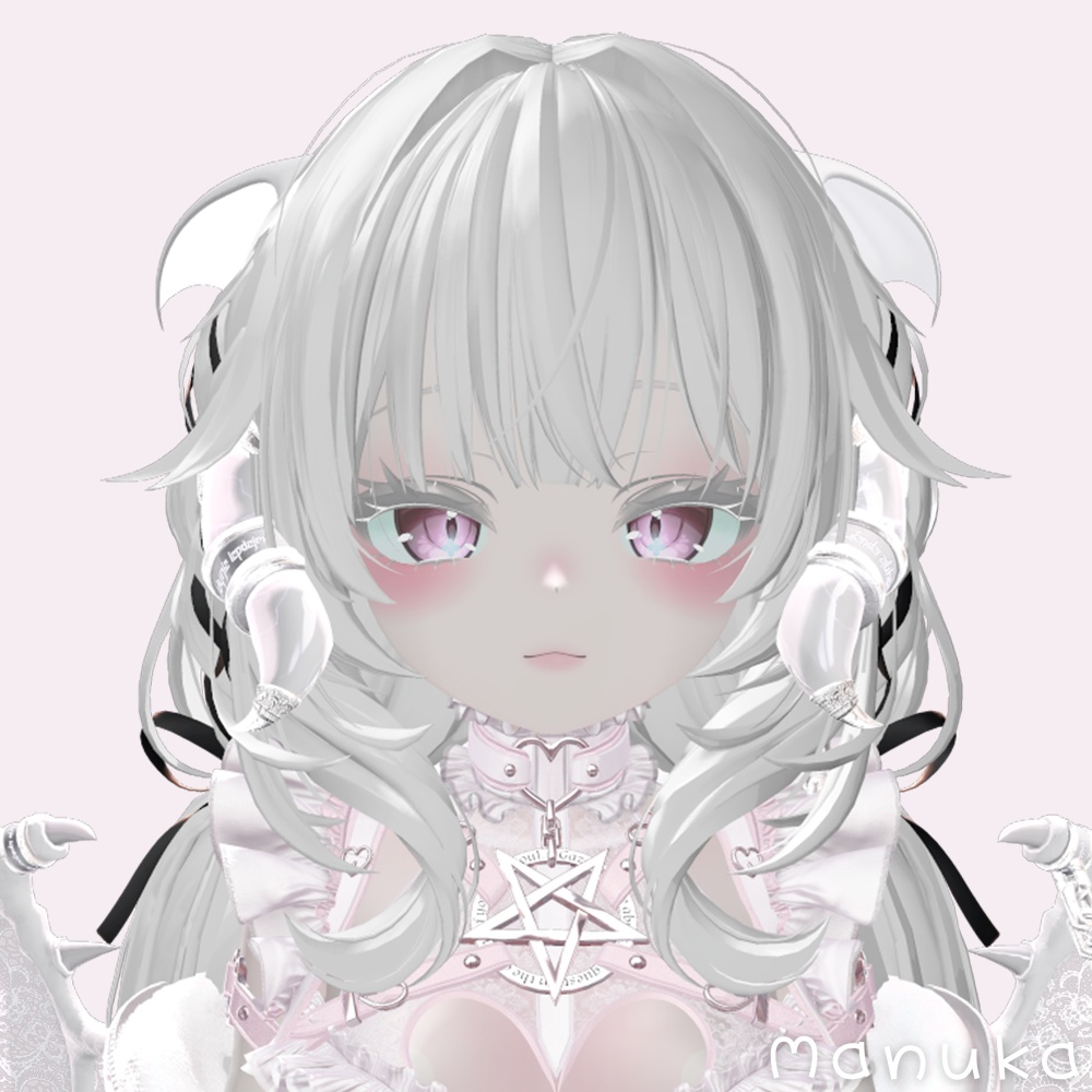 【無料】11アバター対応 鼻のハイライト