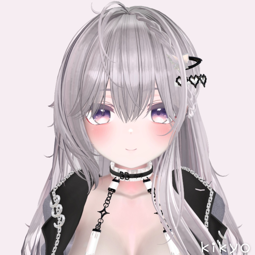 【無料】11アバター対応 鼻のハイライト