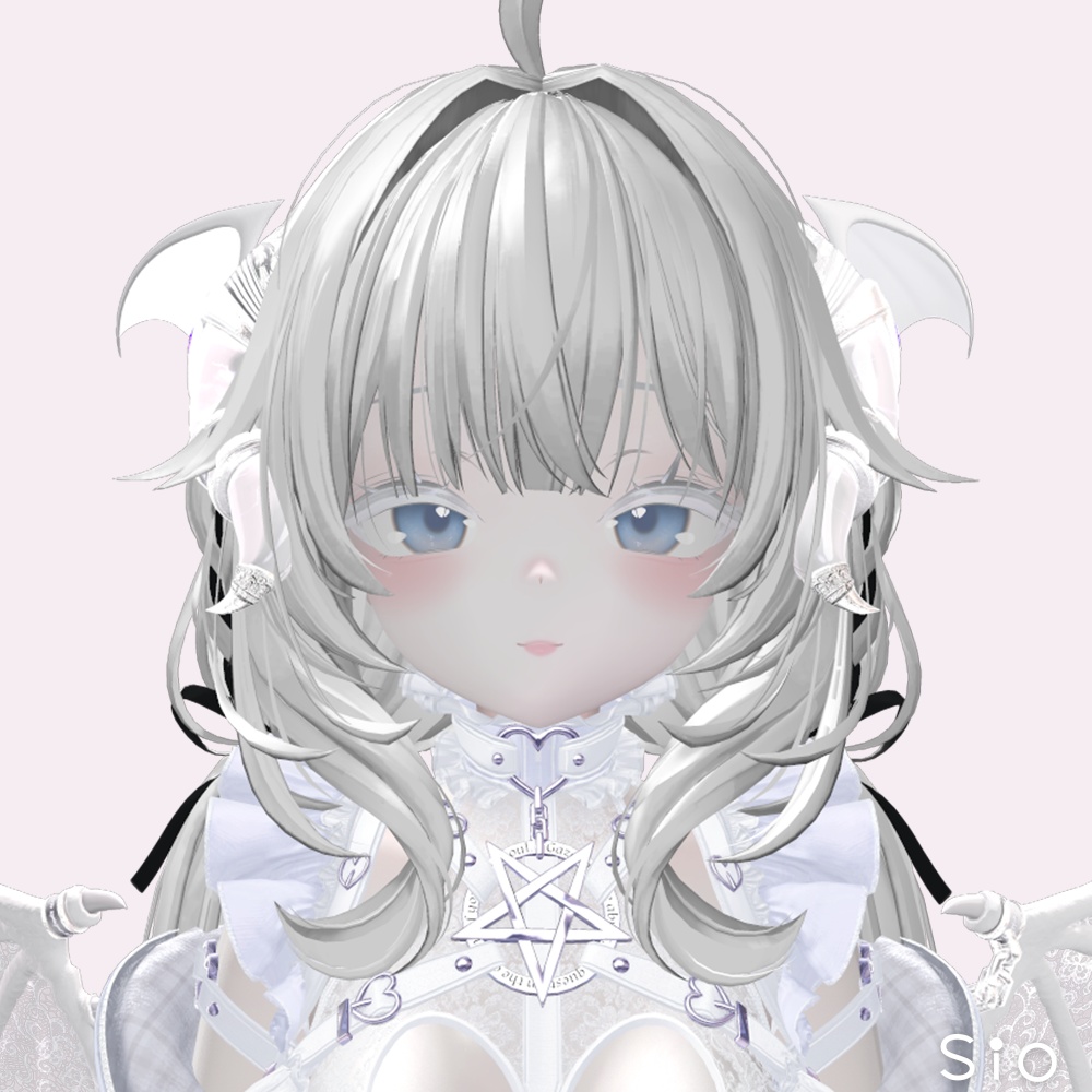 【無料】11アバター対応 鼻のハイライト