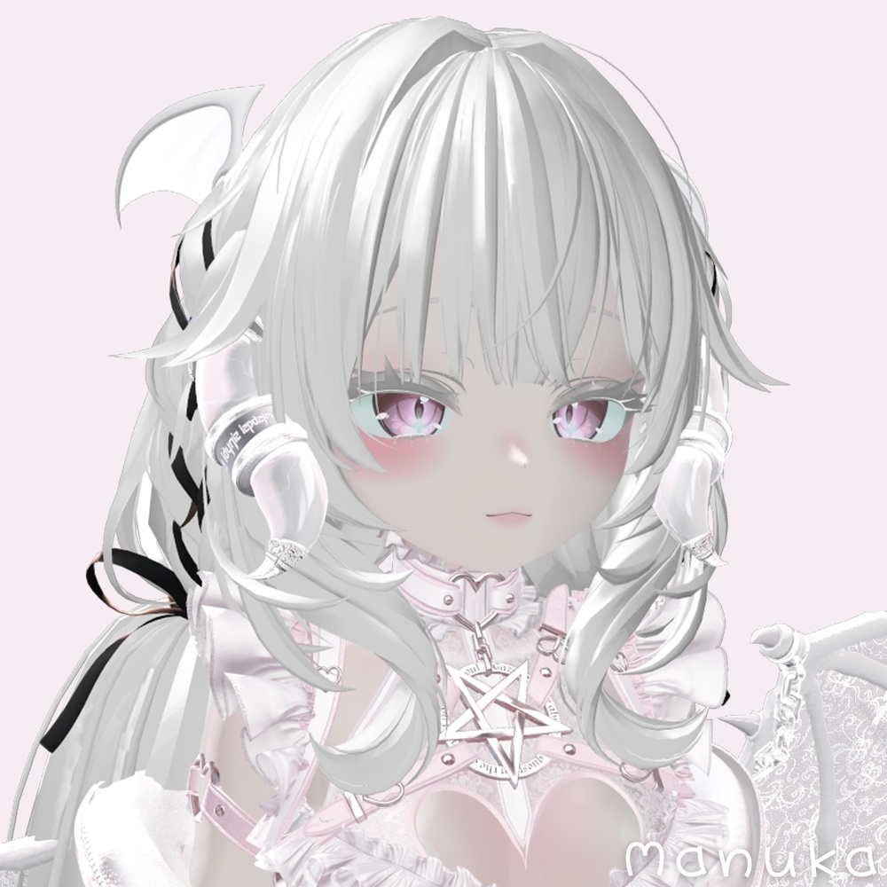 【無料】11アバター対応 鼻のハイライト