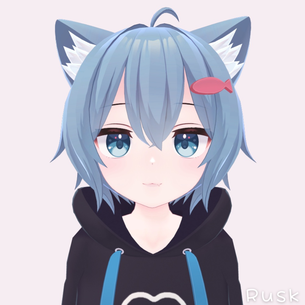 【無料】11アバター対応 鼻のハイライト