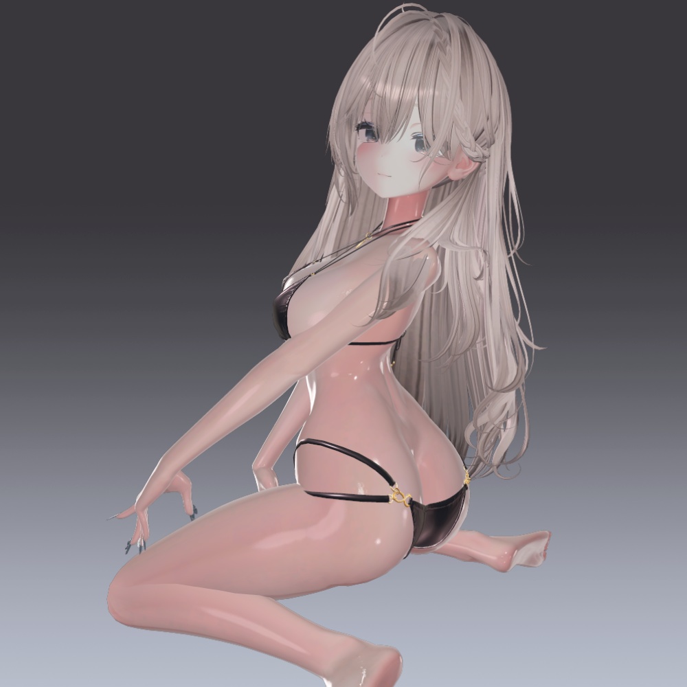 汎用 ぬるてか肌 lilToonプリセット マテリアル設定