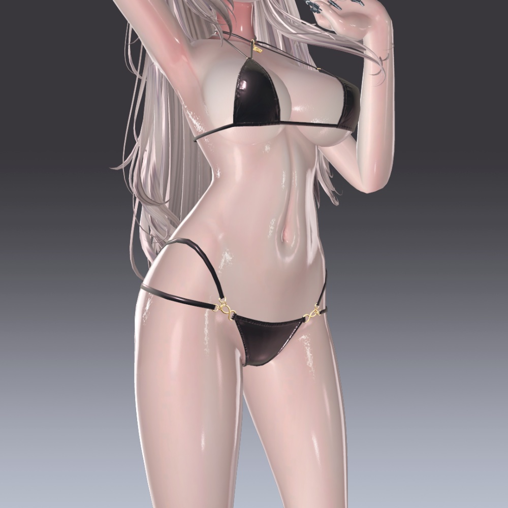 汎用 ぬるてか肌 lilToonプリセット マテリアル設定