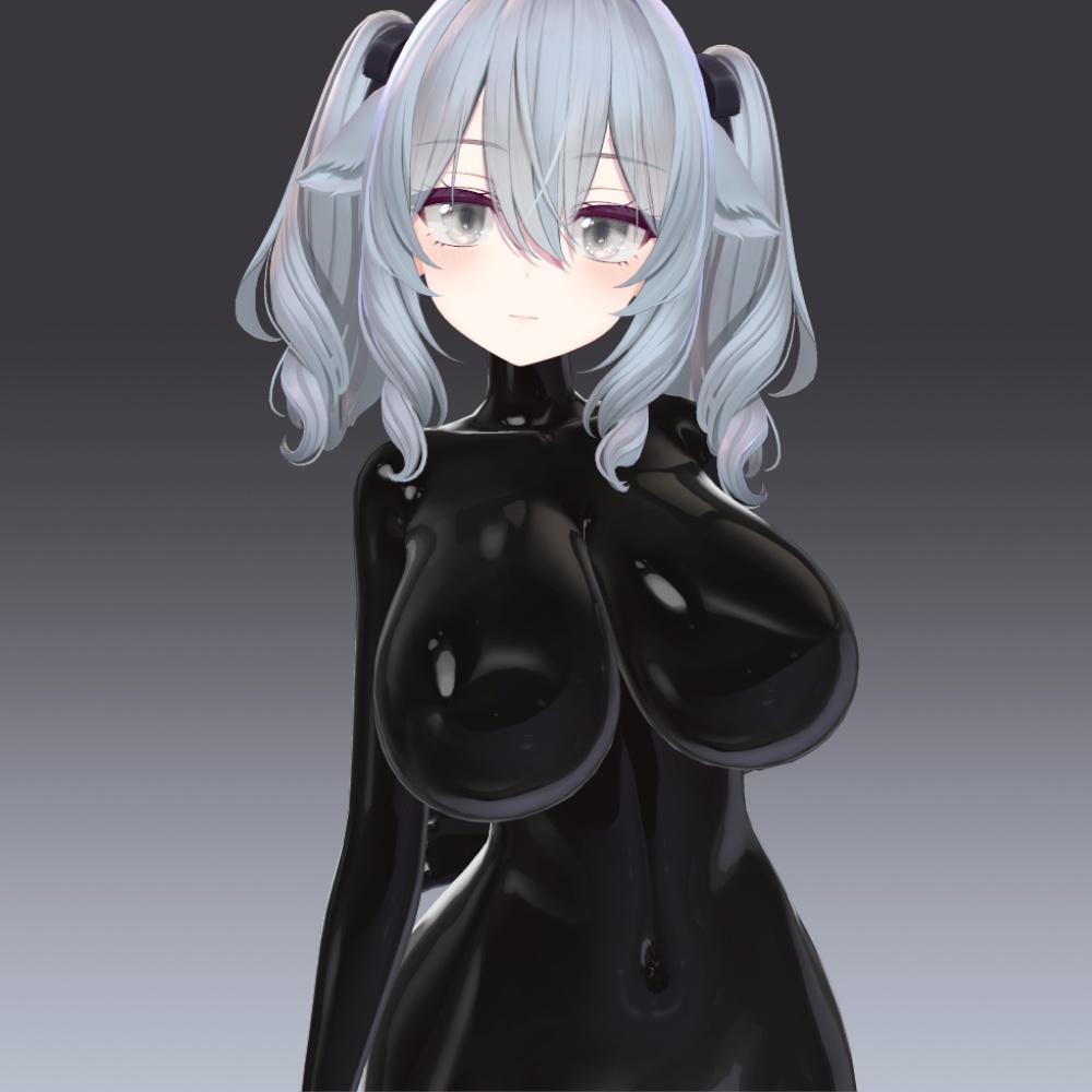 汎用 ラバースーツ風 ボディペイント lilToonプリセット マテリアル設定