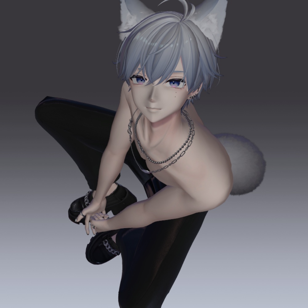 汎用 マットな質感 lilToonプリセット マテリアル設定 肌/髪/服