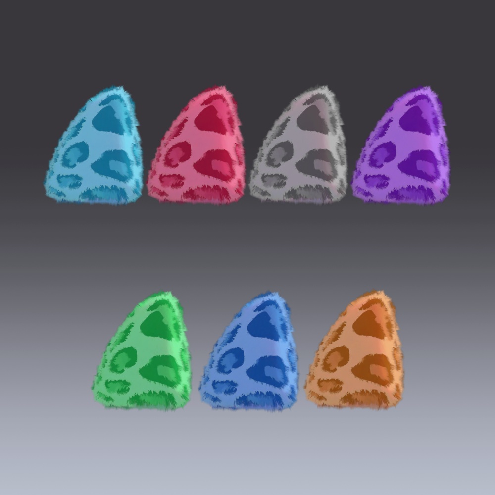 ルルネ もふもふなヒョウ柄しっぽ rurune Leopard Tail