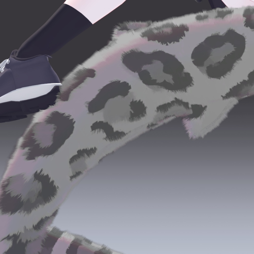ルルネ もふもふなヒョウ柄しっぽ rurune Leopard Tail