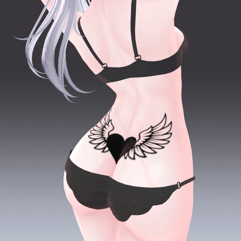 ハートのタトゥー 3点セット heart tattoo 缩略图 3