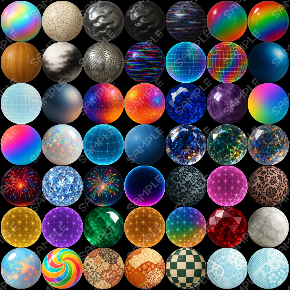 matcap85種類詰め合わせ⑤【商用利用可】