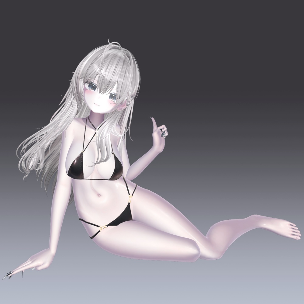 汎用 ペールグロウスキン lilToonプリセット マテリアル設定