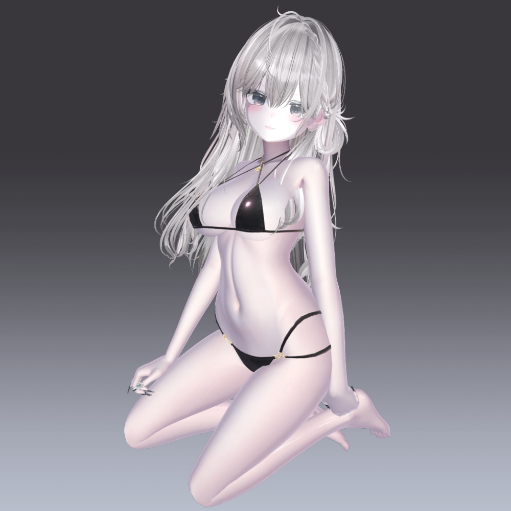 汎用 ペールグロウスキン lilToonプリセット マテリアル設定