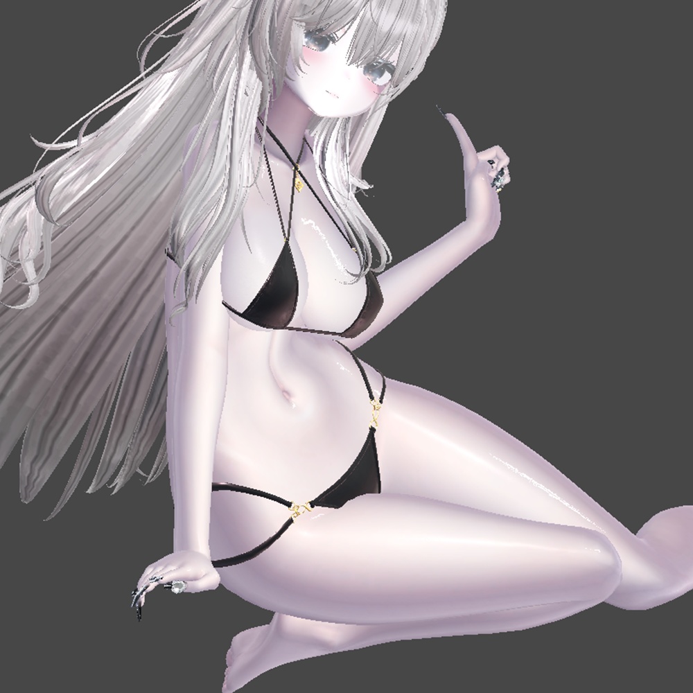 汎用 ペールグロウスキン lilToonプリセット マテリアル設定