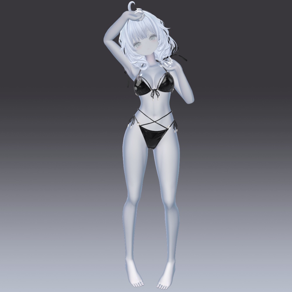 汎用 アイシーブルースキン lilToonプリセット マテリアル設定