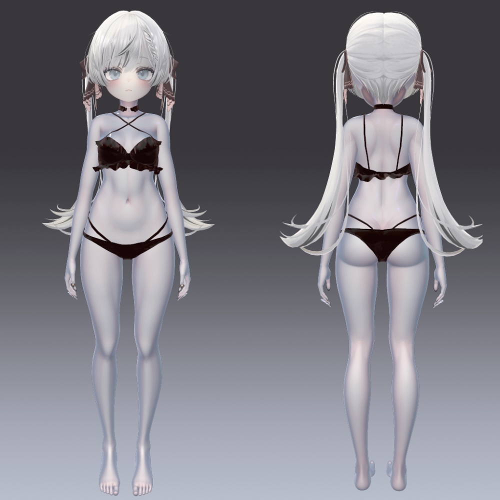 汎用 アイシーブルースキン lilToonプリセット マテリアル設定