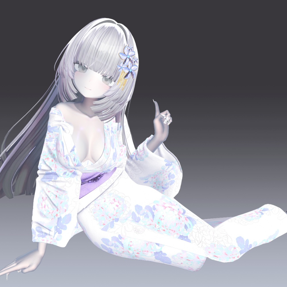 汎用 アイシーブルースキン lilToonプリセット マテリアル設定